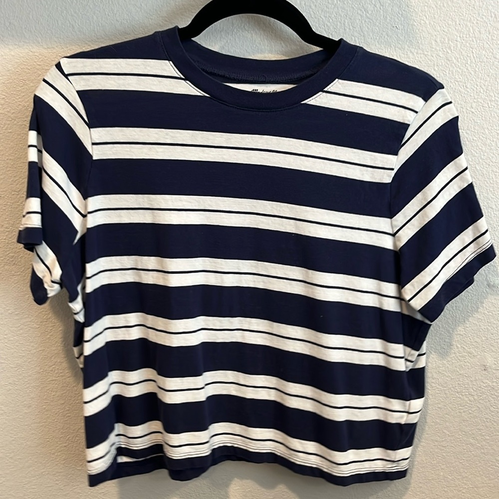 Madewell Boxy-Crop Tee
